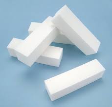 Nail White Buffing Block