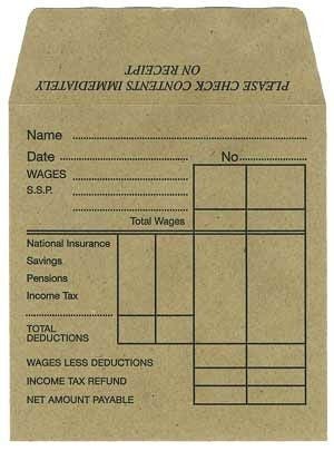 Agenda Wage Envelopes -  Pk50