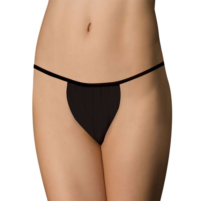 Disposable G String Black x 50 One Size