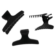 Lotus Professional Hair Dividers x 12 Black