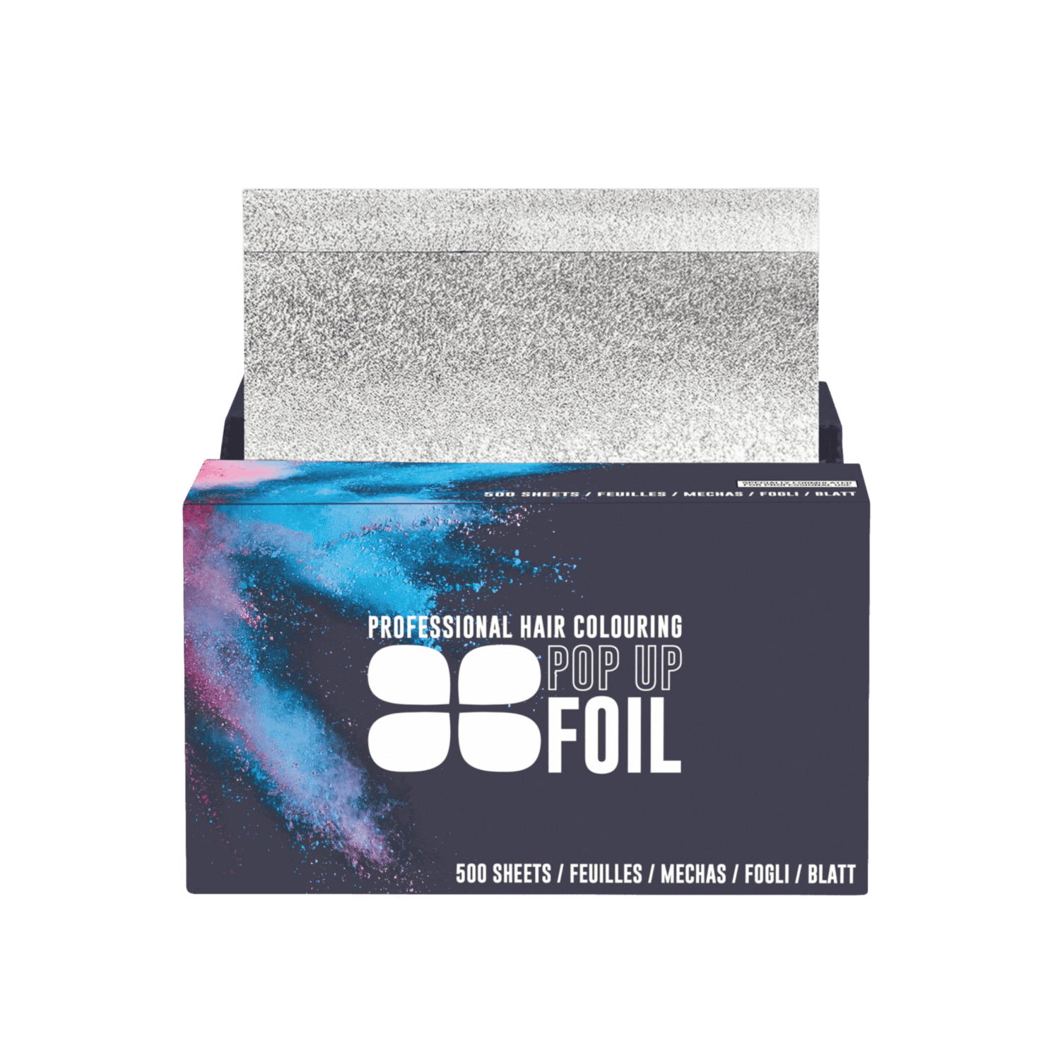 Procare Silver Hair Pop Up Foil 130mm x 280mm x 500 Sheets