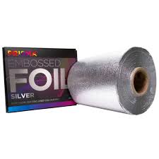 Prisma Embossed Foil Silver - 100m (120 x 100mm)