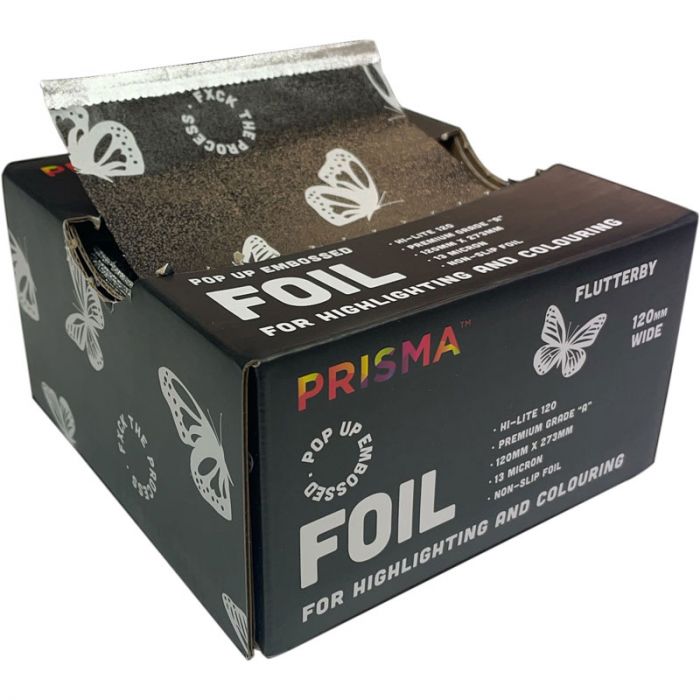 Prisma Pop Up Embossed Flutterby Foil 120mm X 273mm - 500 Sheets