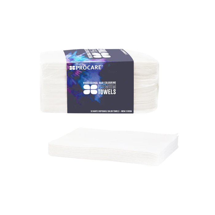 Procare Disposable White Towels