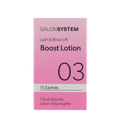 Salon System Lash & Brow Lift Step 3 Volumizing Lotion Sachets 15 pcs