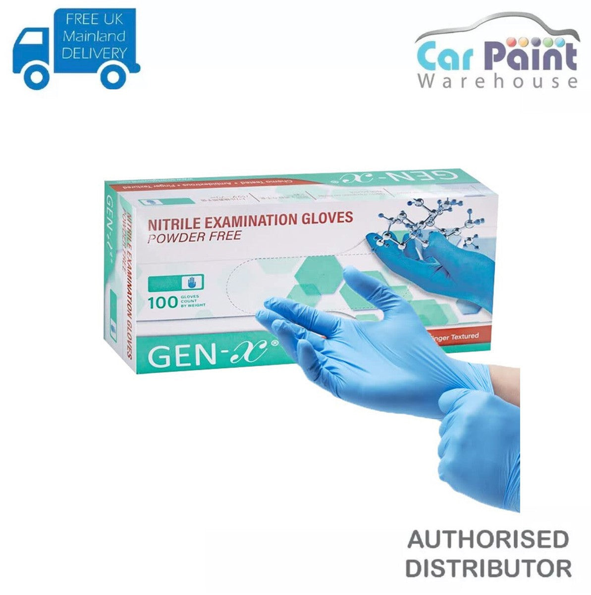 Gen-X Blue Nitrile x 100