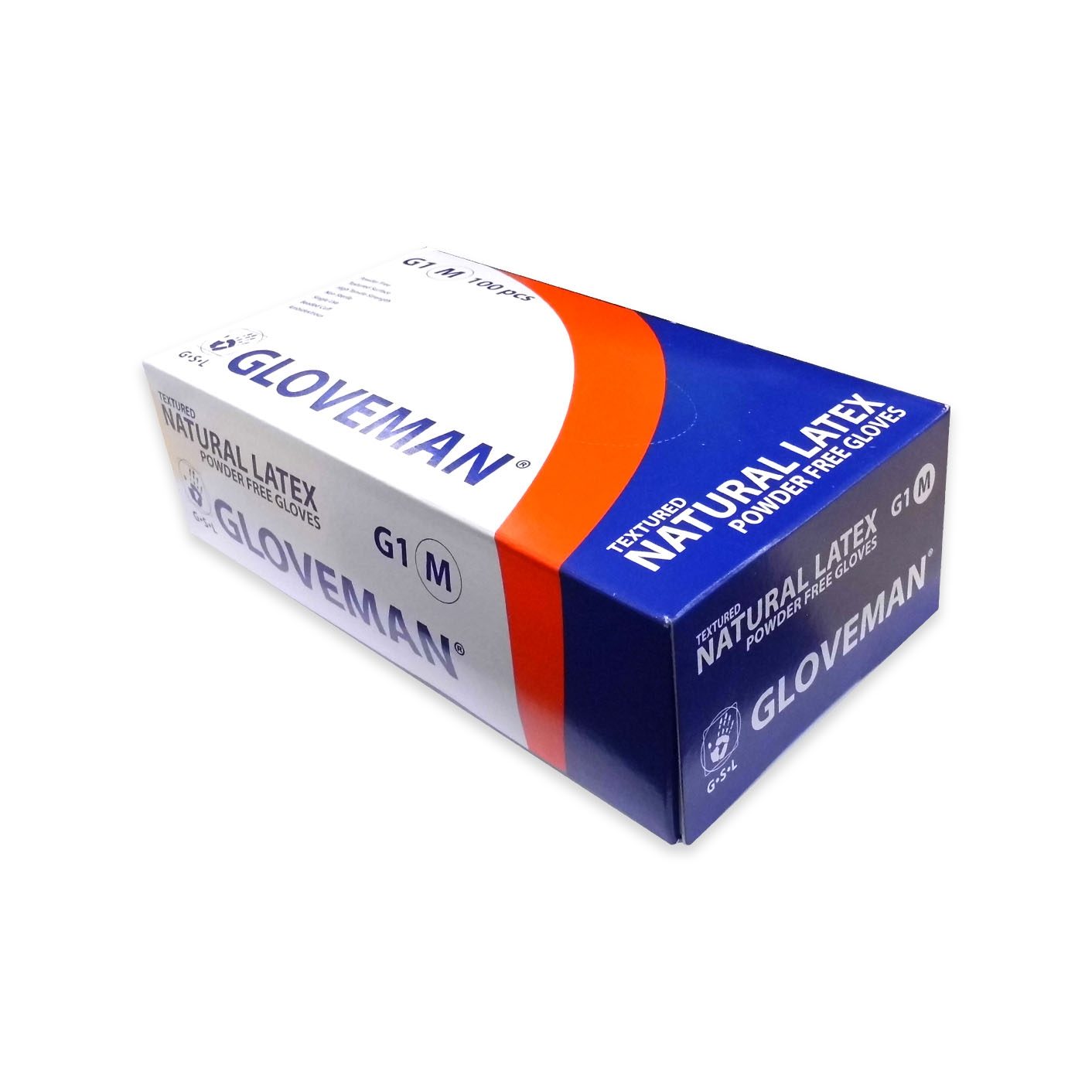 Gloveman Powder Free Latex Gloves