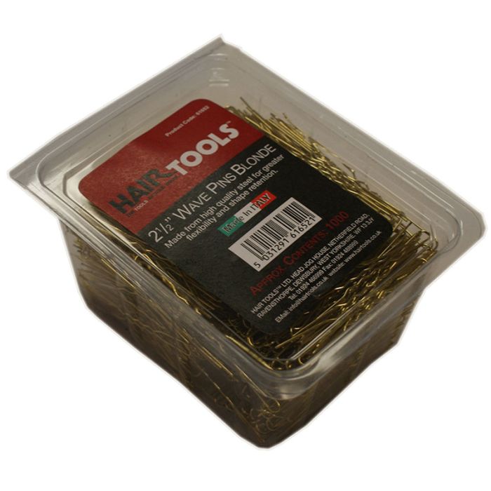 Hair Tools 2.5" Wave Pins Blonde x 1000